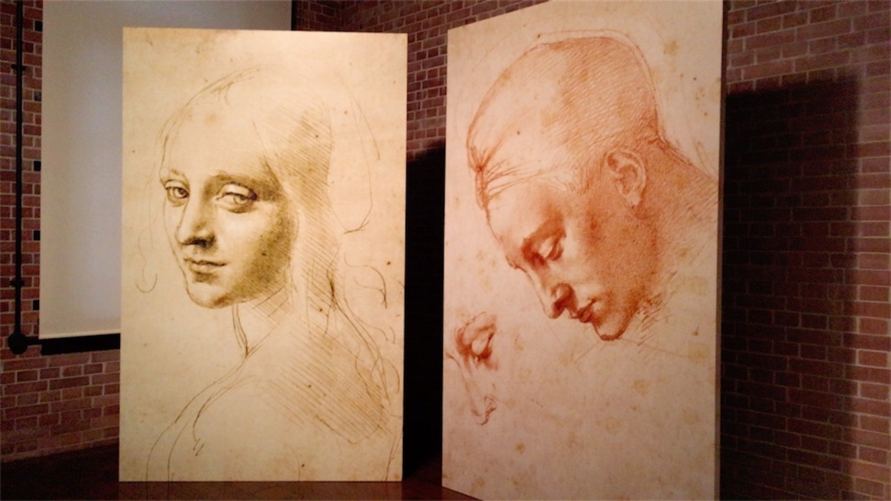 レオナルド・ダ・ヴィンチ×ミケランジェロ展 - 森のバレエヨガ - 三科絵理