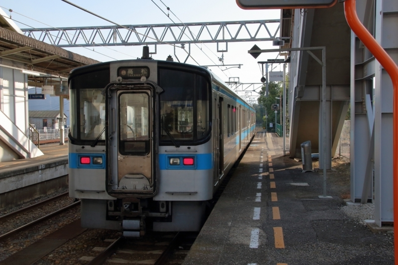 国鉄 JR四国 762D 土讃線 《高松←→窪川》《高松←→高知》行先板 