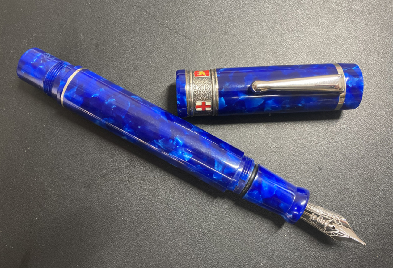 デルタ よき ヴィンテージ 万年筆 キャップリングなし
