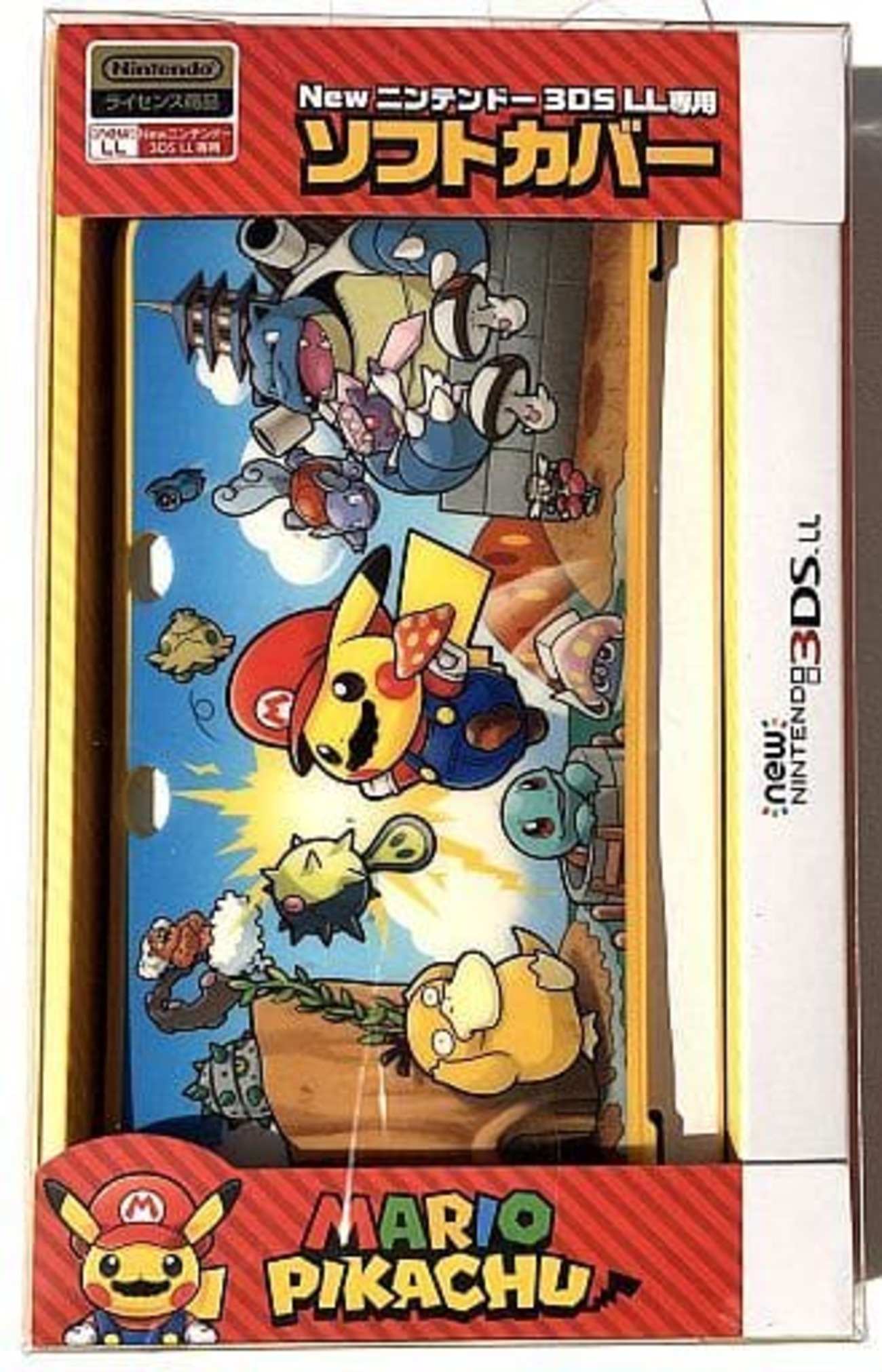 マリオピカチュウ 3ds 収納　ケース ポケモンセンター オリジナルグッズ『マリオピカチュウ』誕生