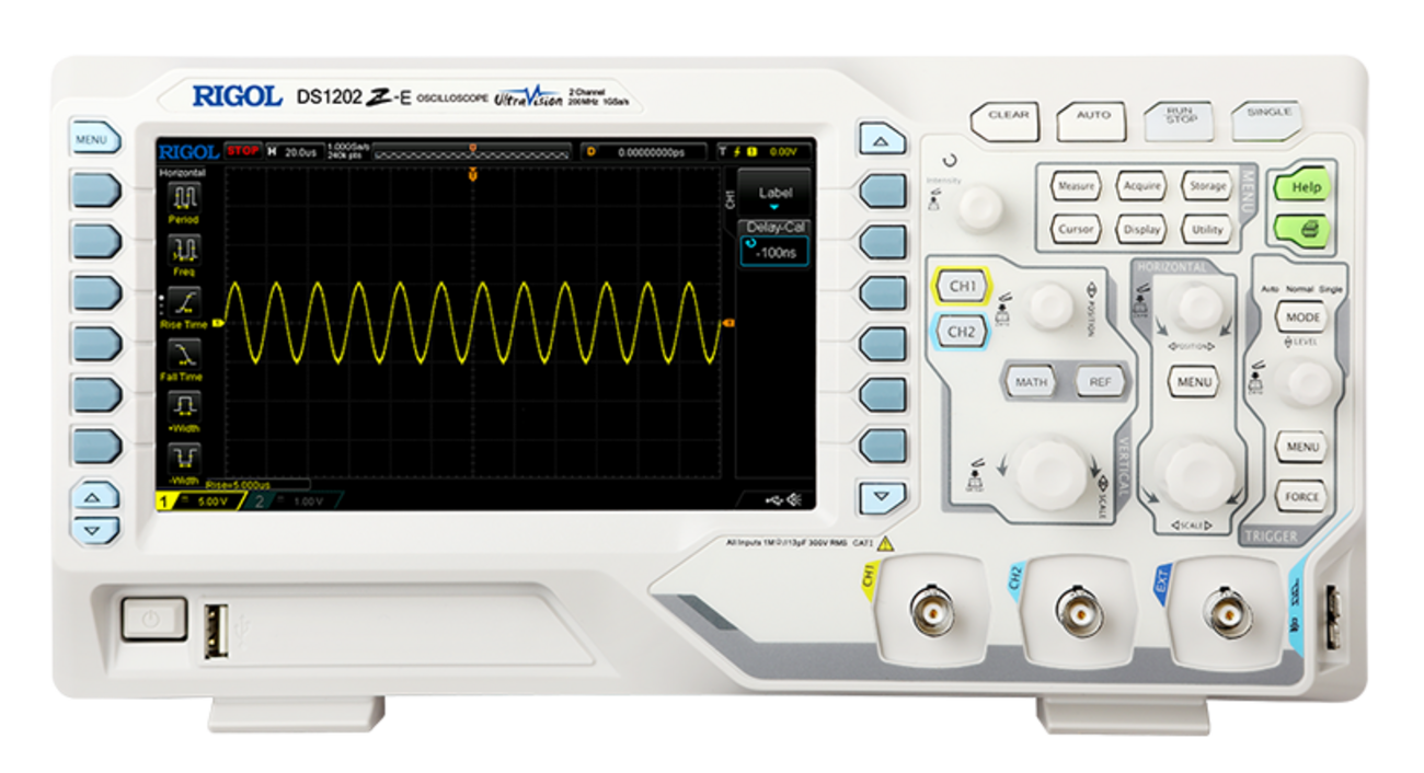 【大幅値下げ】4chオシロスコープ DS1054Z (DS1104Z相当) RIGOL DS1054Z デジタル・オシロスコープ 50MHz+4CH+1GSa