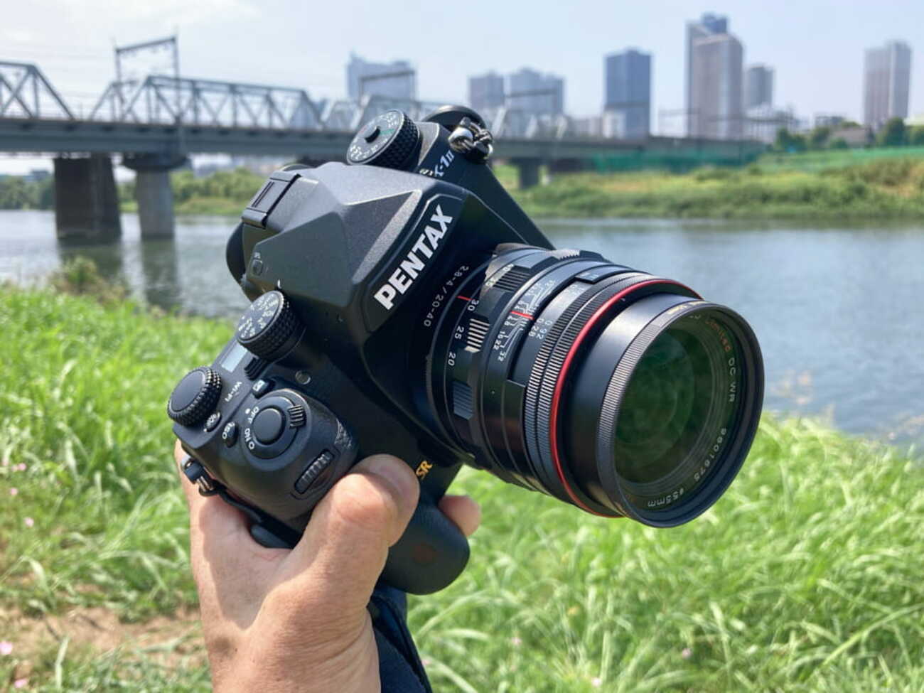 HD PENTAX-DA 20-40mmF2.8-4ED Limited DC WRをK-1mkⅡにつけて 