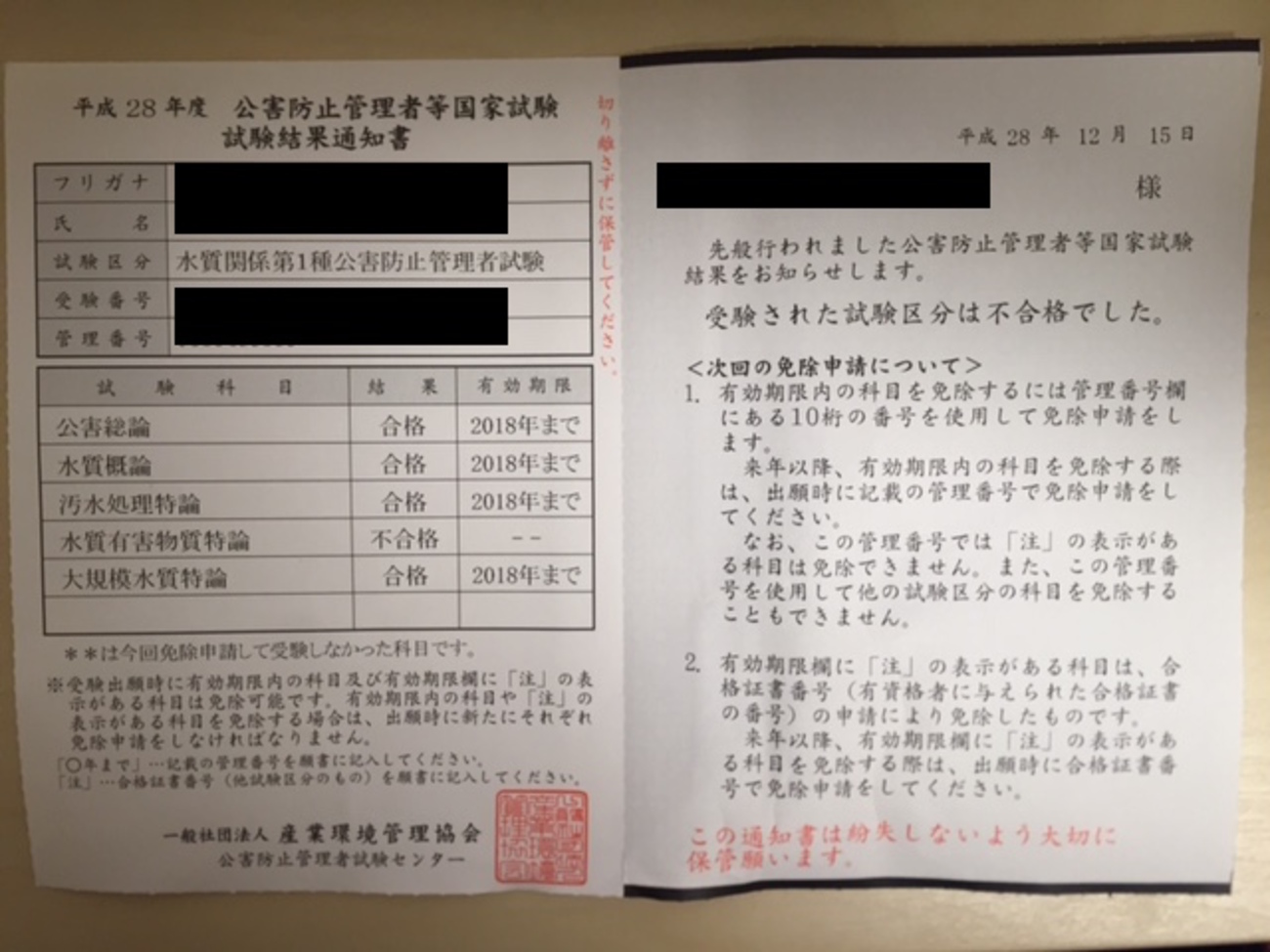 【これだけ合格ノート　水質１種】　公害防止管理者 これだけ合格ノート 水質1種】 公害防止管理者 - メルカリ