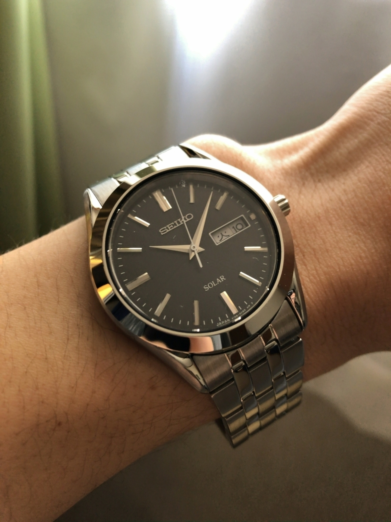 精工舎（現SEIKO)ガラス時計アーバン