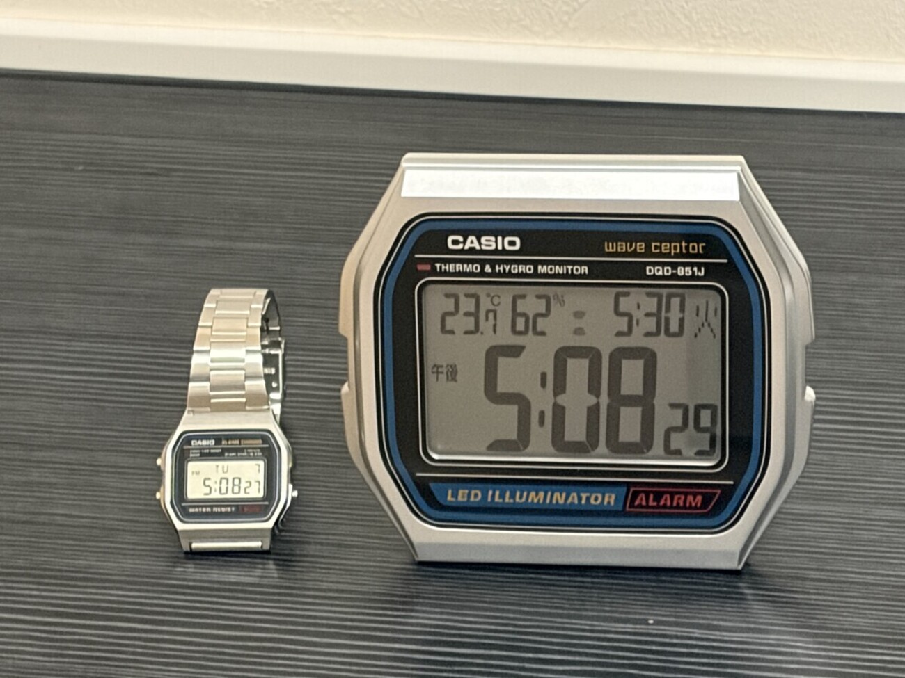 CASIO 目覚し時計 DQD-851J-8JF - 電子趣味の部屋