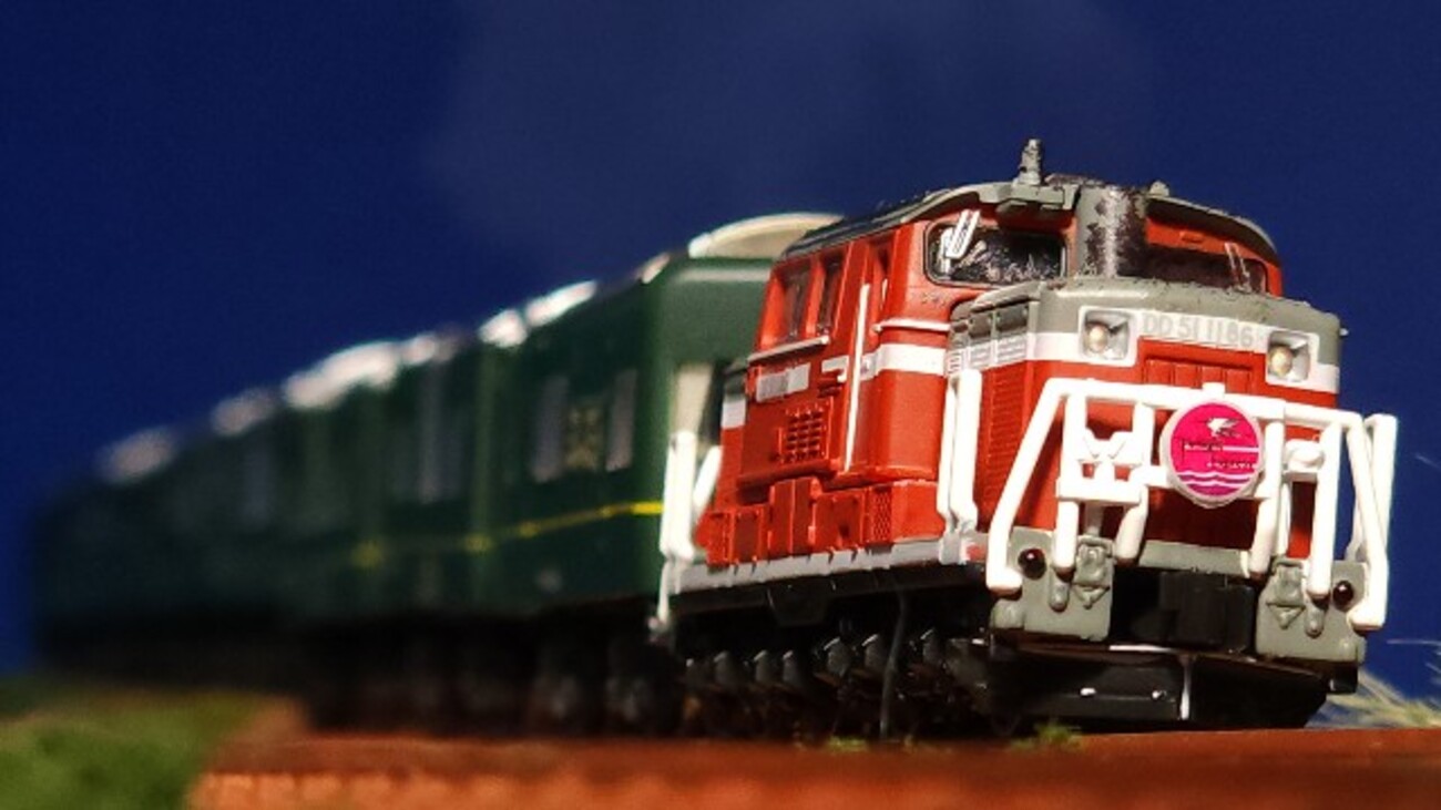 Bトレ トワイライトエクスプレス　7両分 Bトレで再現 227列車「特別なトワイライトエクスプレス