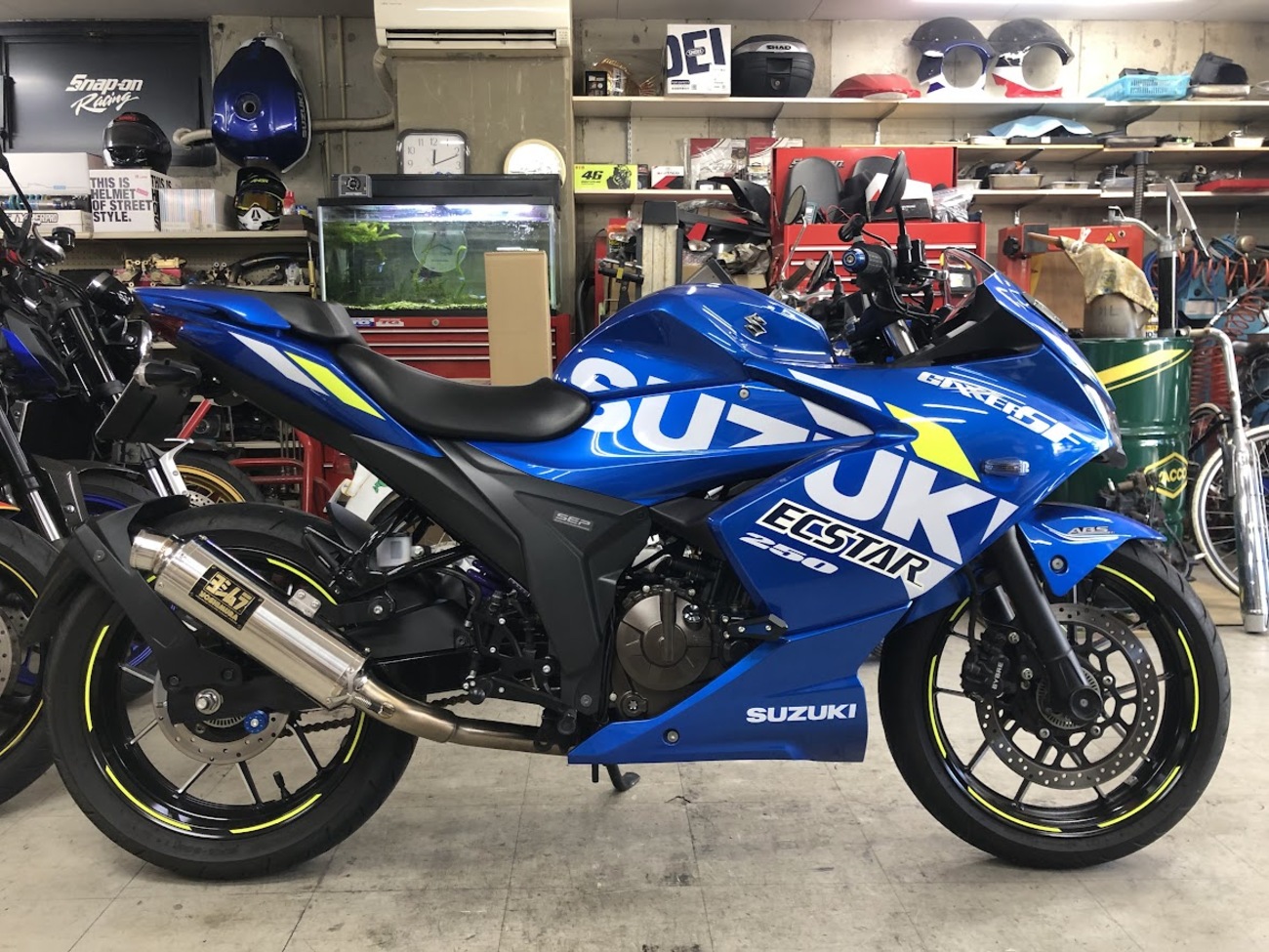 ジクサー250 (ハンドル交換) - moto shop TG
