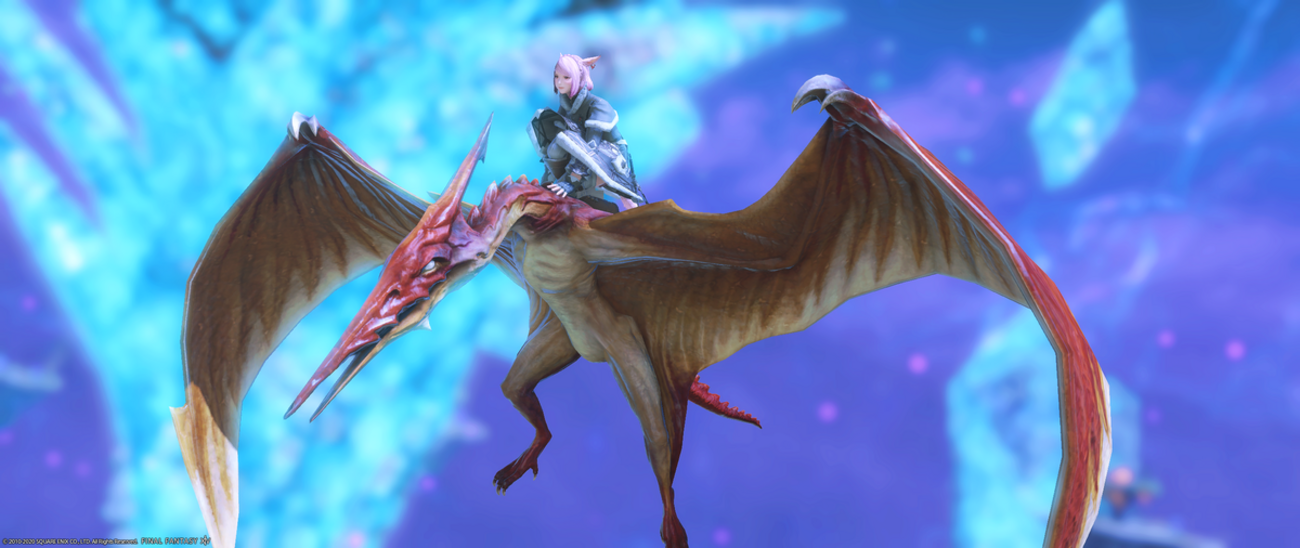 FF14】プテラノドンホルン・マウント入手【イシュガルド復興