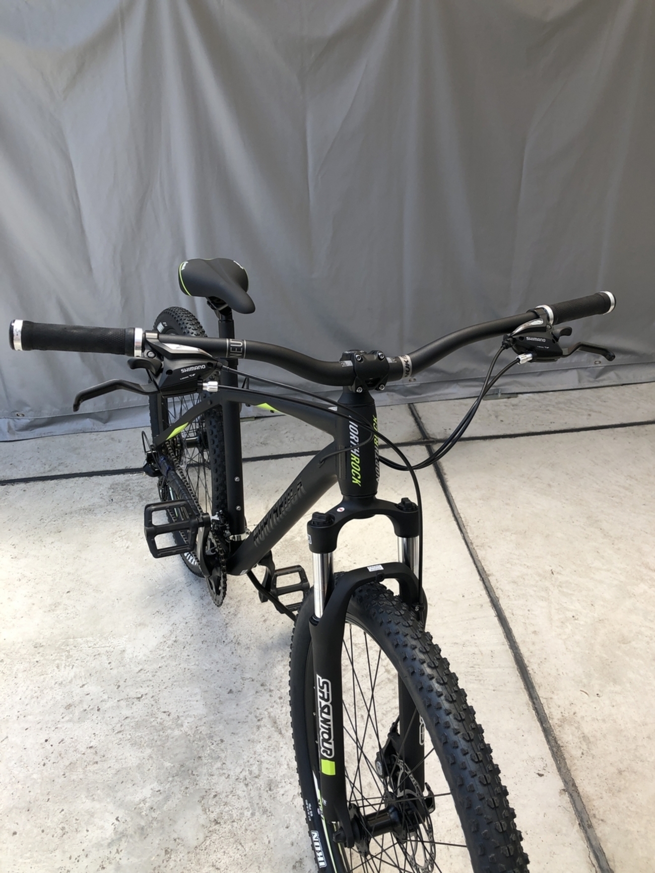 MTB ノースロック XC27 をカスタム（ステム ハンドル グリップ交換の 
