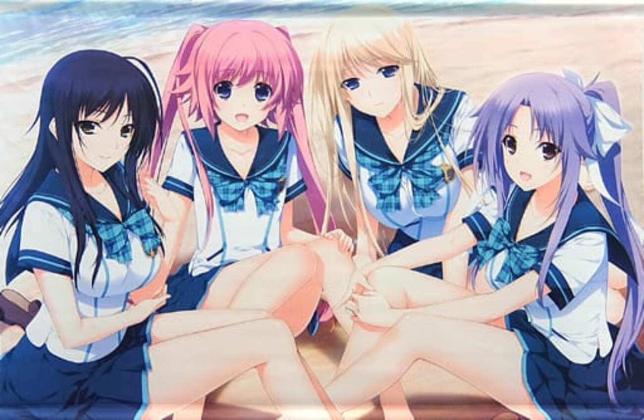 今姫＆日向＆星音＆和琴 B1タペストリー 「LOVELY×CATION2」 完全受注
