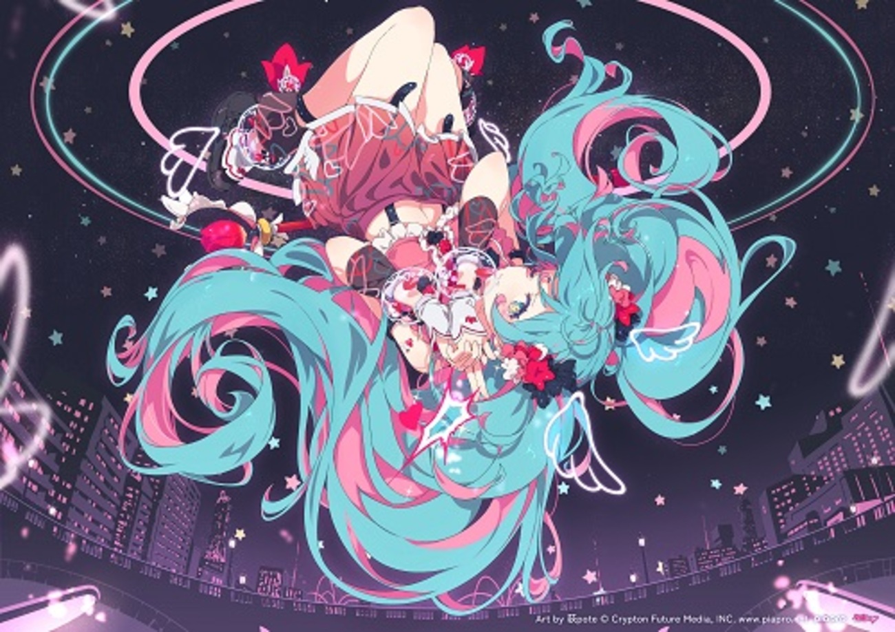 初音ミク 新潟 花火 夜空プログラム 2024 フルグラフィック 法被 初音 