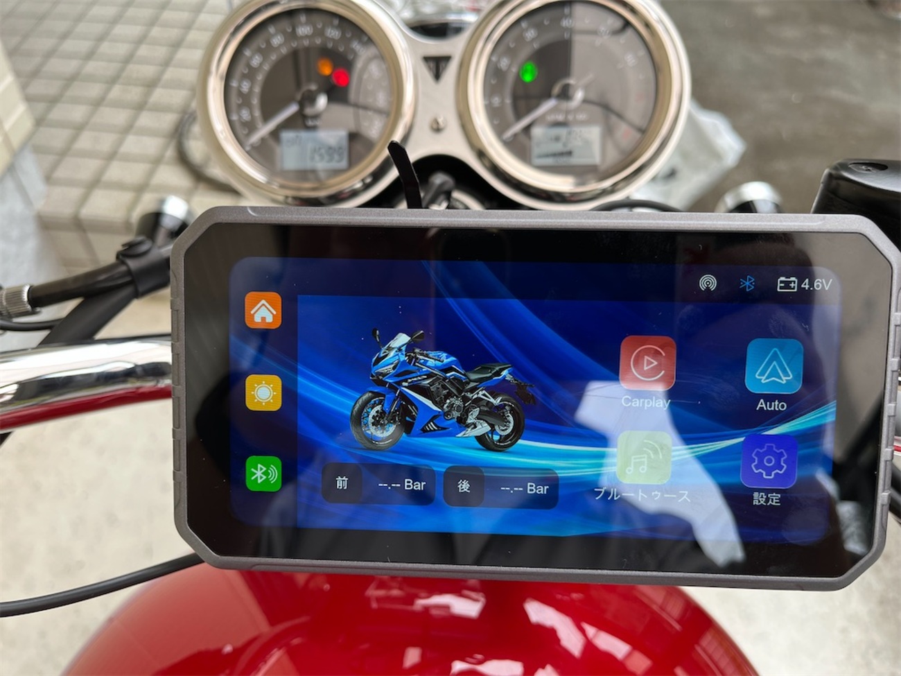 Spedal CL872】バイク用「スマートモニター」決め手はアルミ製