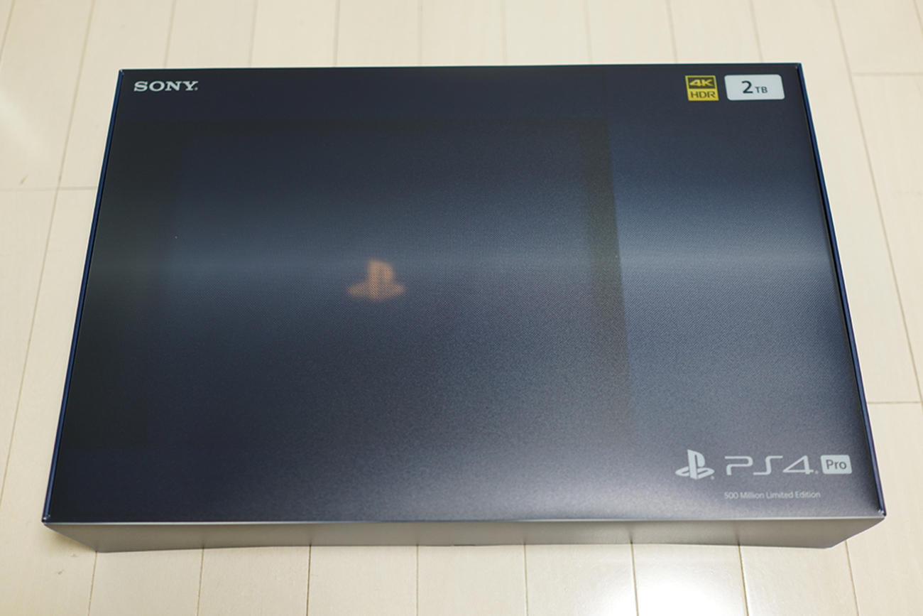 PlayStation 4 Pro 500 Million Limited Edition 開封レビュー - 買っ 