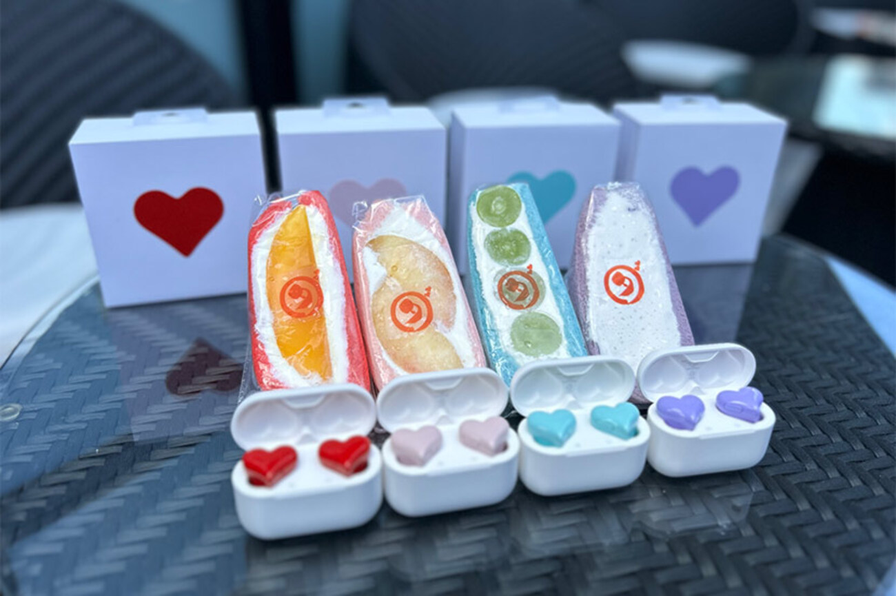 今度はフレッシュなハート！？ ハート型ワイヤレスイヤホン「HeartBuds 