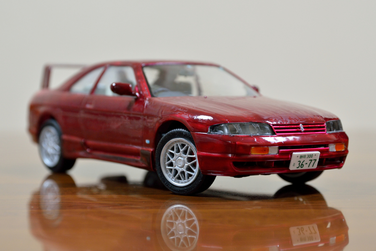 スカイライン　SKYLINE GTS-t type M プラモデル　アオシマ ニッサン HCR32 スカイラインGTS-t タイプM `89 (プラモデル