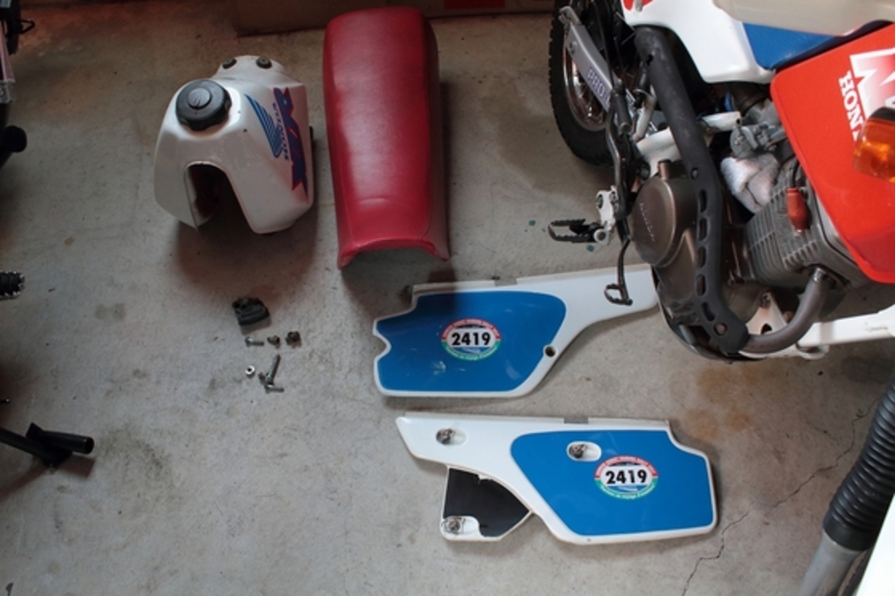 XLR250R プチ腰上OH - #GiveMeWings