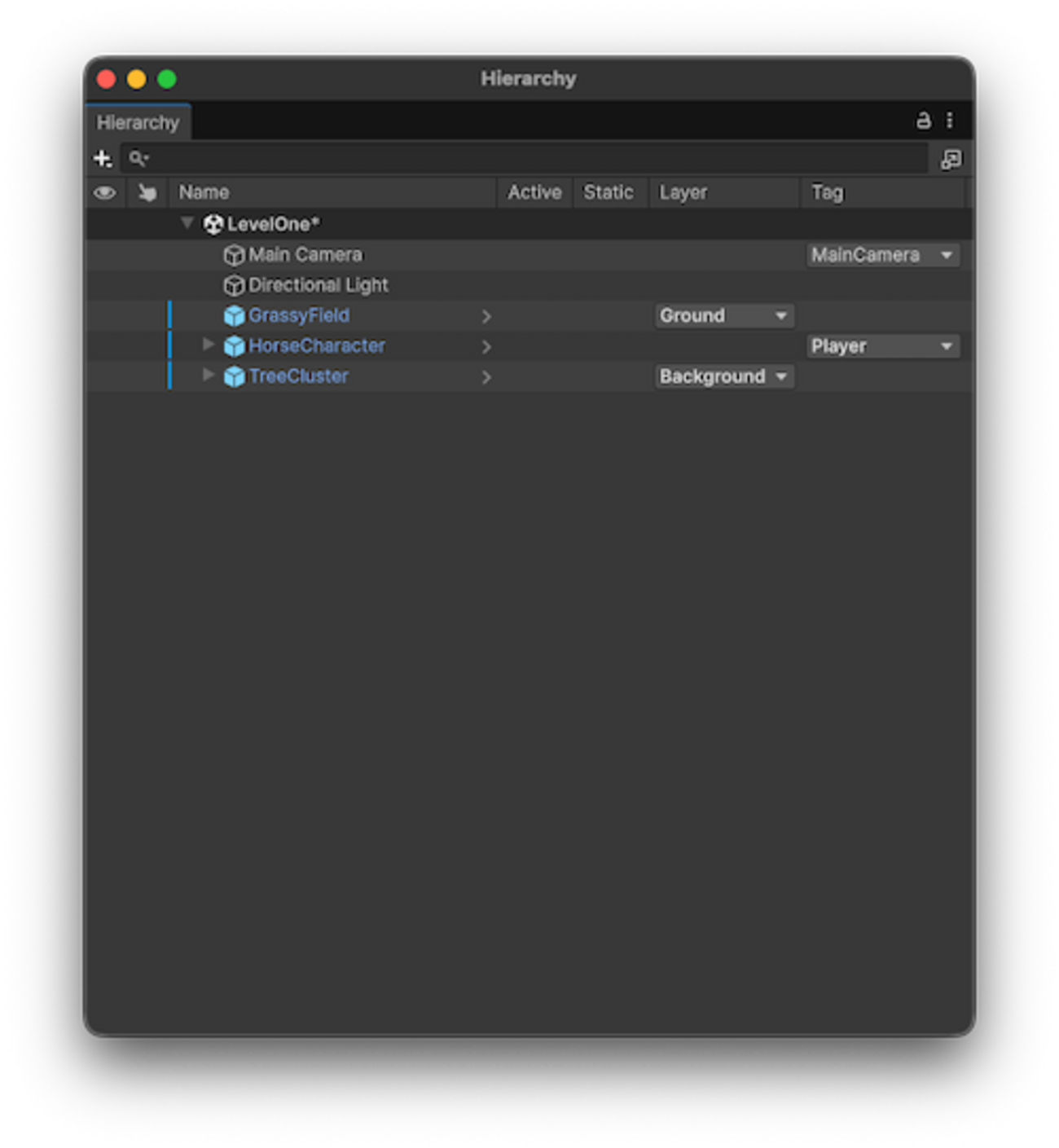 user_f6163d72様 リクエスト 7点 まとめ商品 Unity6.3からHierarchy上 