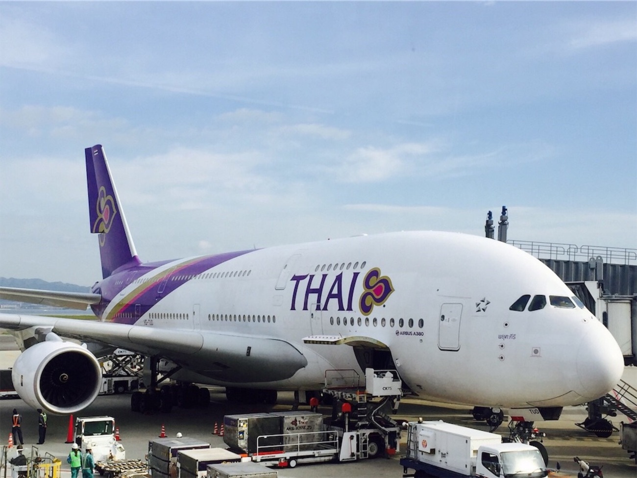 バンコク・アイコンサイアムのTHAI shopでタイ国際航空グッズを購入 