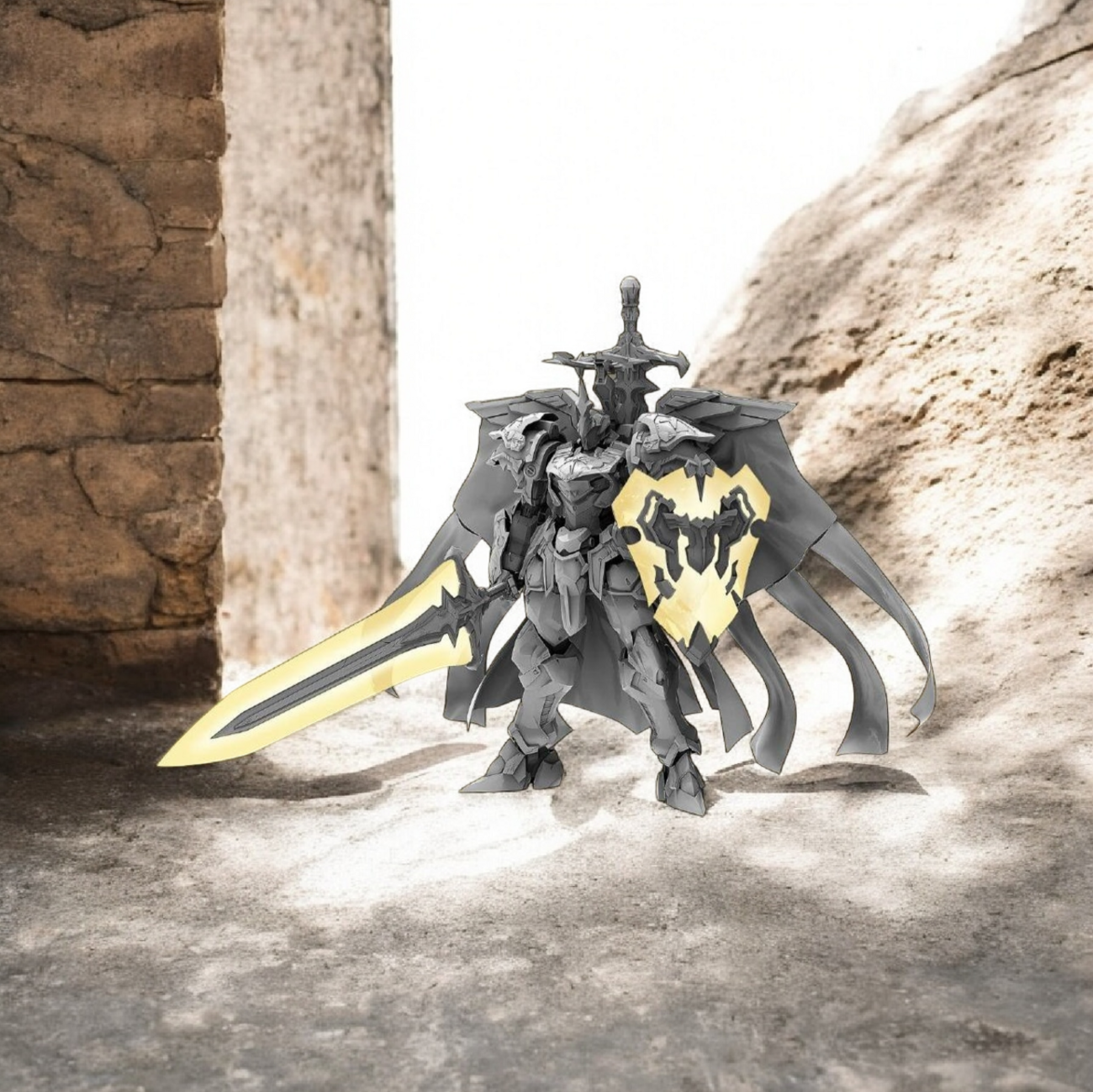 全然ガンダムじゃないよ？ものすごいボリュームの騎士の完全中国