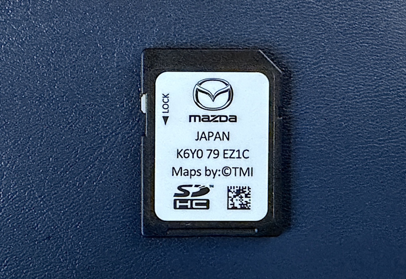 マツダ コネクト SDカード 《純正 地図データ更新概要 MAZDA CONNECT 