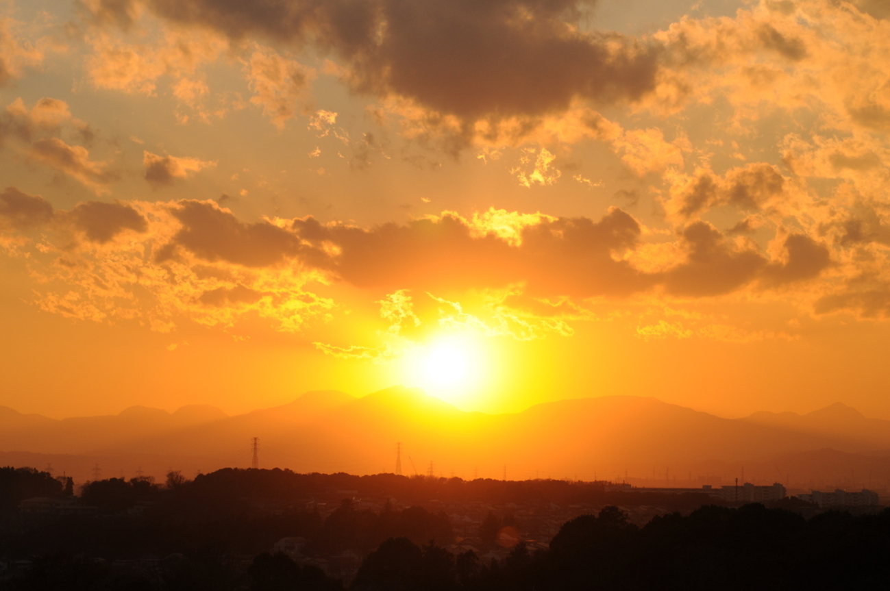 夕暮れ景色~その60『好条件に恵まれて』 - 雲は好きですか?
