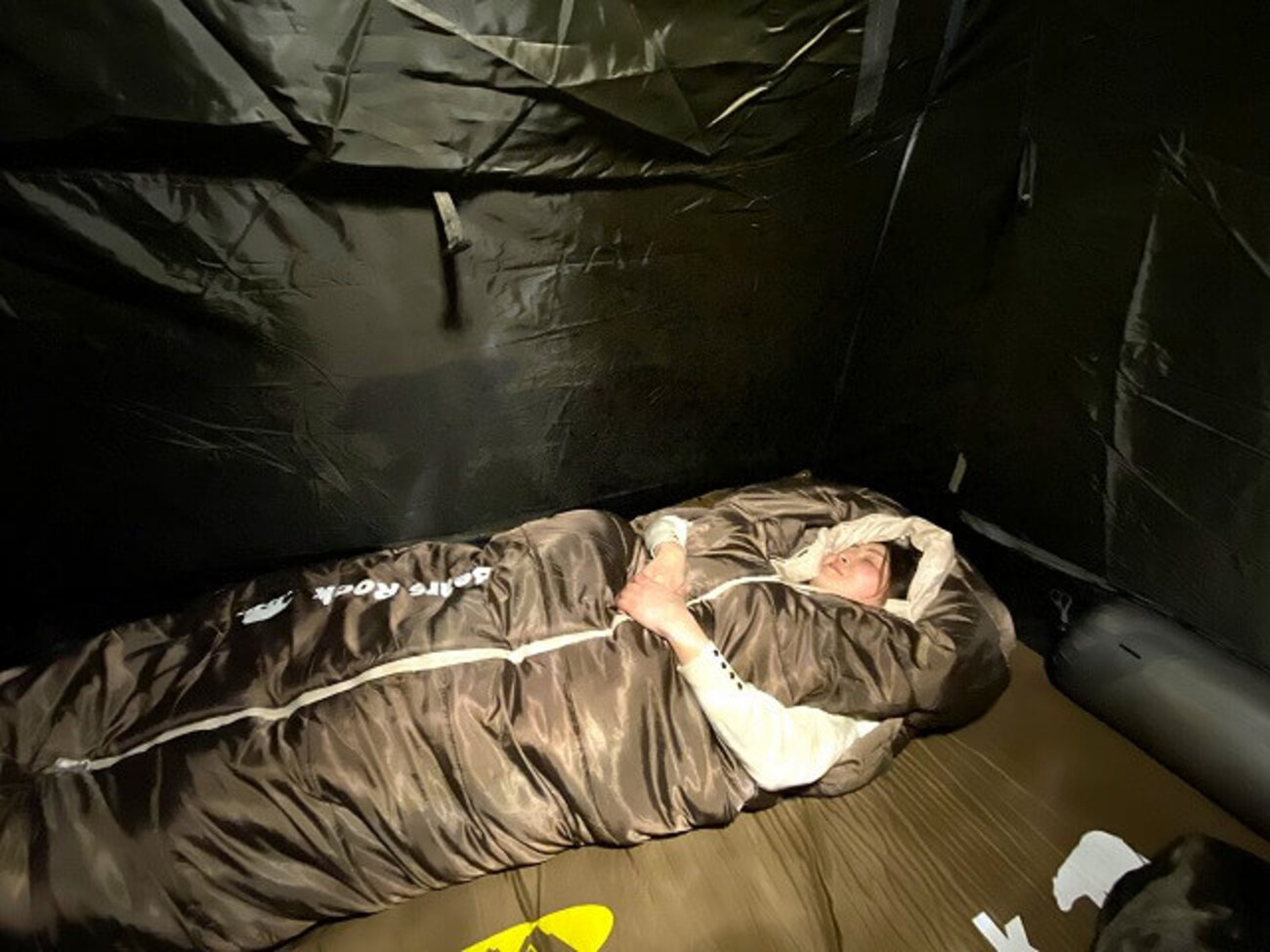 レビュー】ベアーズロック マミー型センタージッパー 寝袋-34℃を使って 