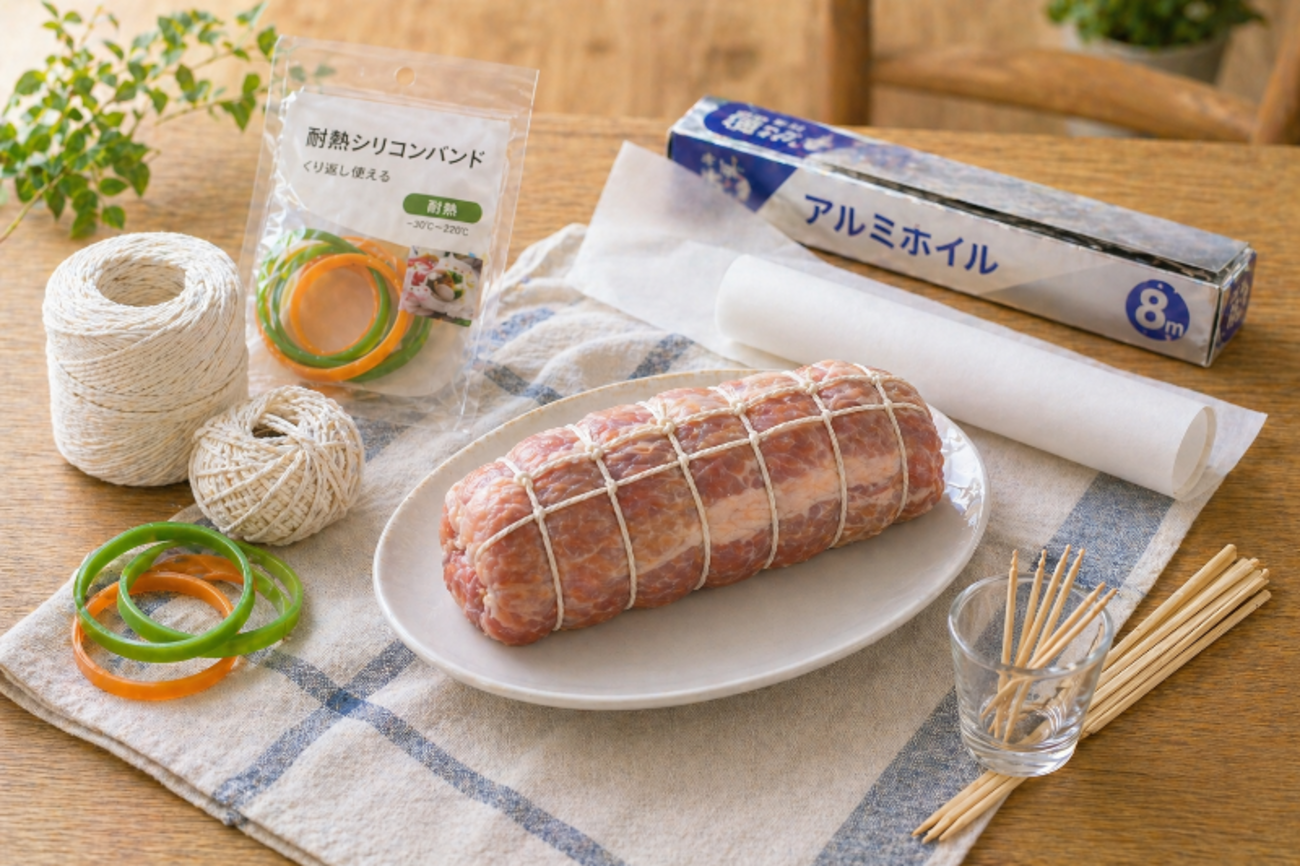 料理にも使える】凧糸（タコ糸）の代用品7選｜縛れる・固められる代替 