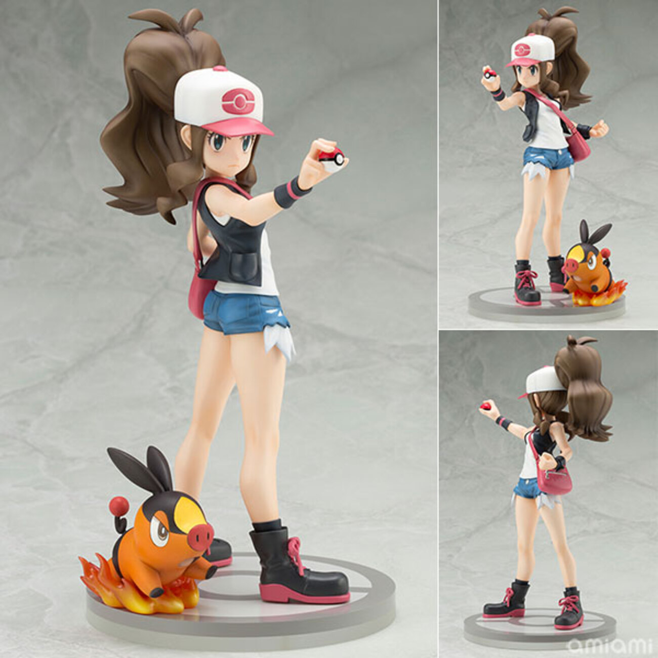 ポケモンBW】ARTFX J「トウコ with ポカブ」コトブキヤ 1/8 フィギュア 