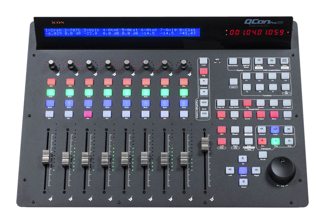 iCON DIGITAL アガる QCON PRO X DAWコントロールサーフィス