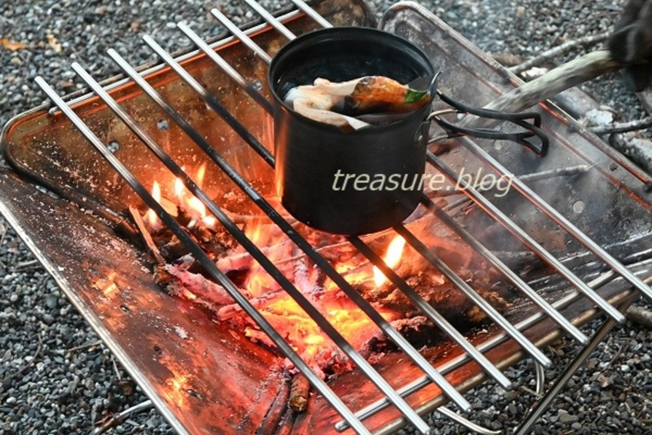 これからの季節にピッタリ！BBQ焼き台 踏み出せ