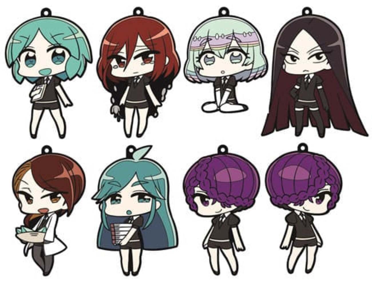 今全8種セット 「宝石の国 トレーディングラバーストラップ vol.1」に