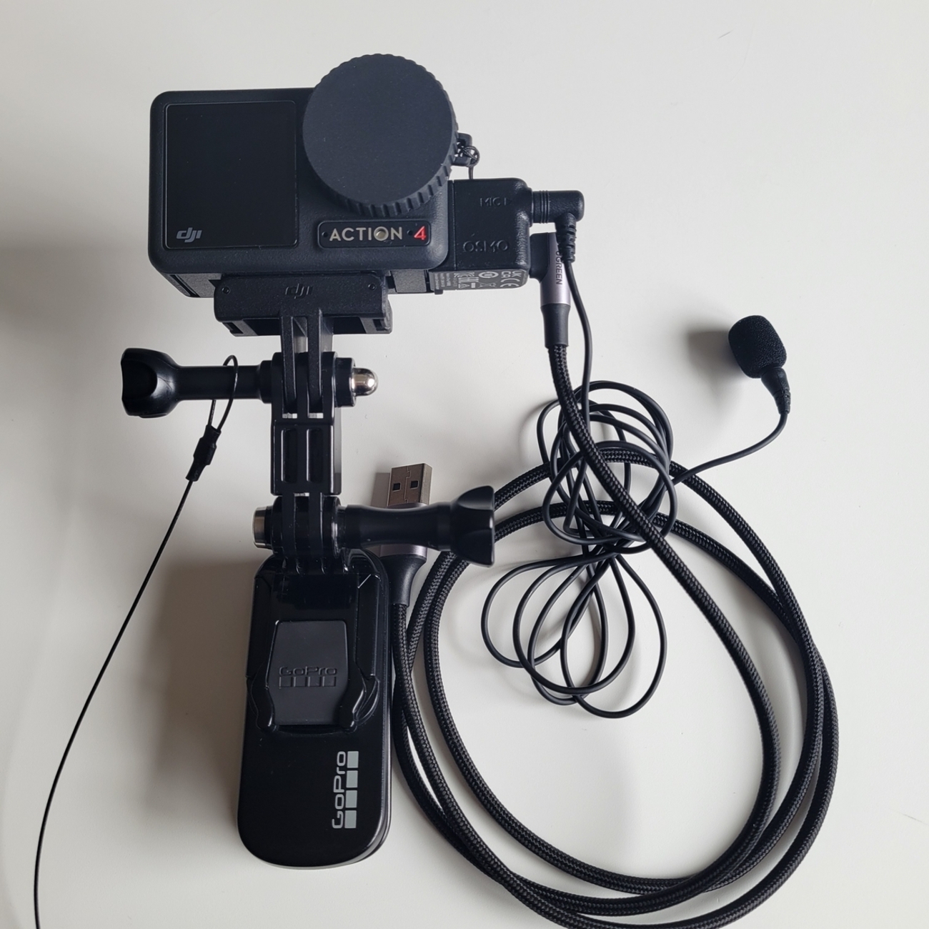 DJI Osmo Action4のマイクアダプター音質評価（後編） - 初めての 