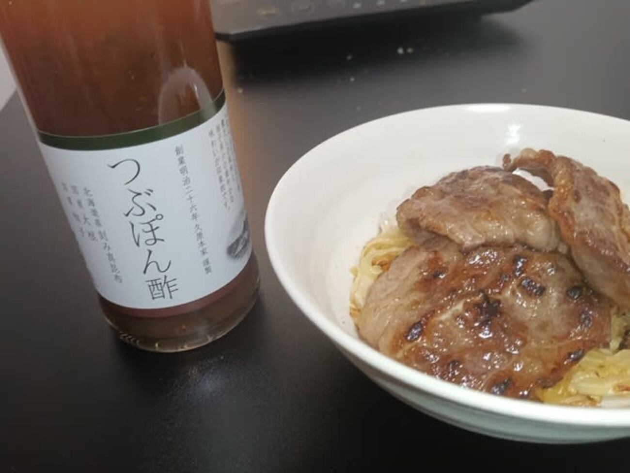 【茅乃舎】つぶぽん酢を使ってみる - 岩上智一郎の部屋