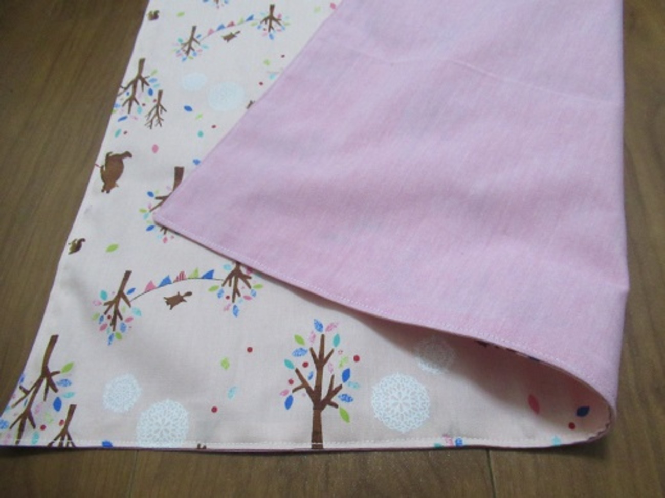 応用自在】小学校用ランチョンマットの作り方。リバーシブルでも