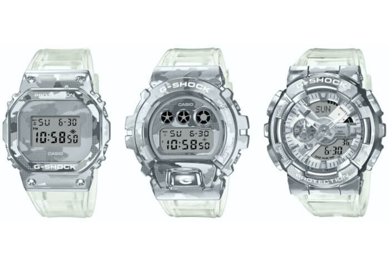 CASIO カシオG-SHOCK GM-6900シルバーskeleton GM-6900-1JF | CASIO