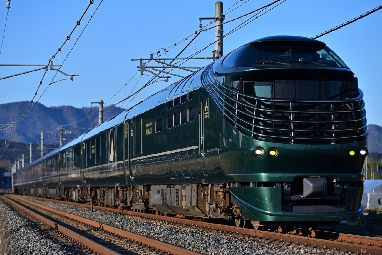 2/11 山陰本線（嵯峨野線）で TWILIGHT EXPRESS 瑞風 +おまけ