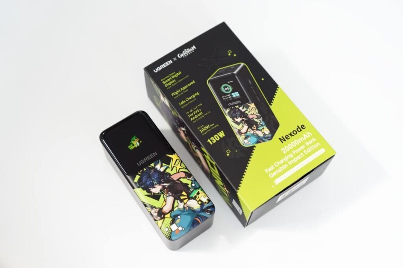 PR〉キィニチ推し必見。UGREEN【Nexode モバイルバッテリー 130W 