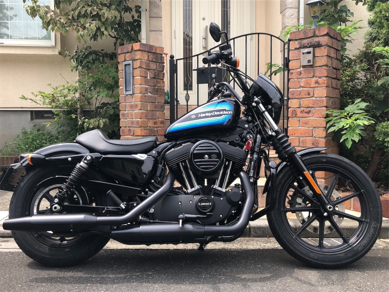 ハーレーダビッドソン SPORTSTER IRON 1200 XL1200NS に EASYRIDERS の 