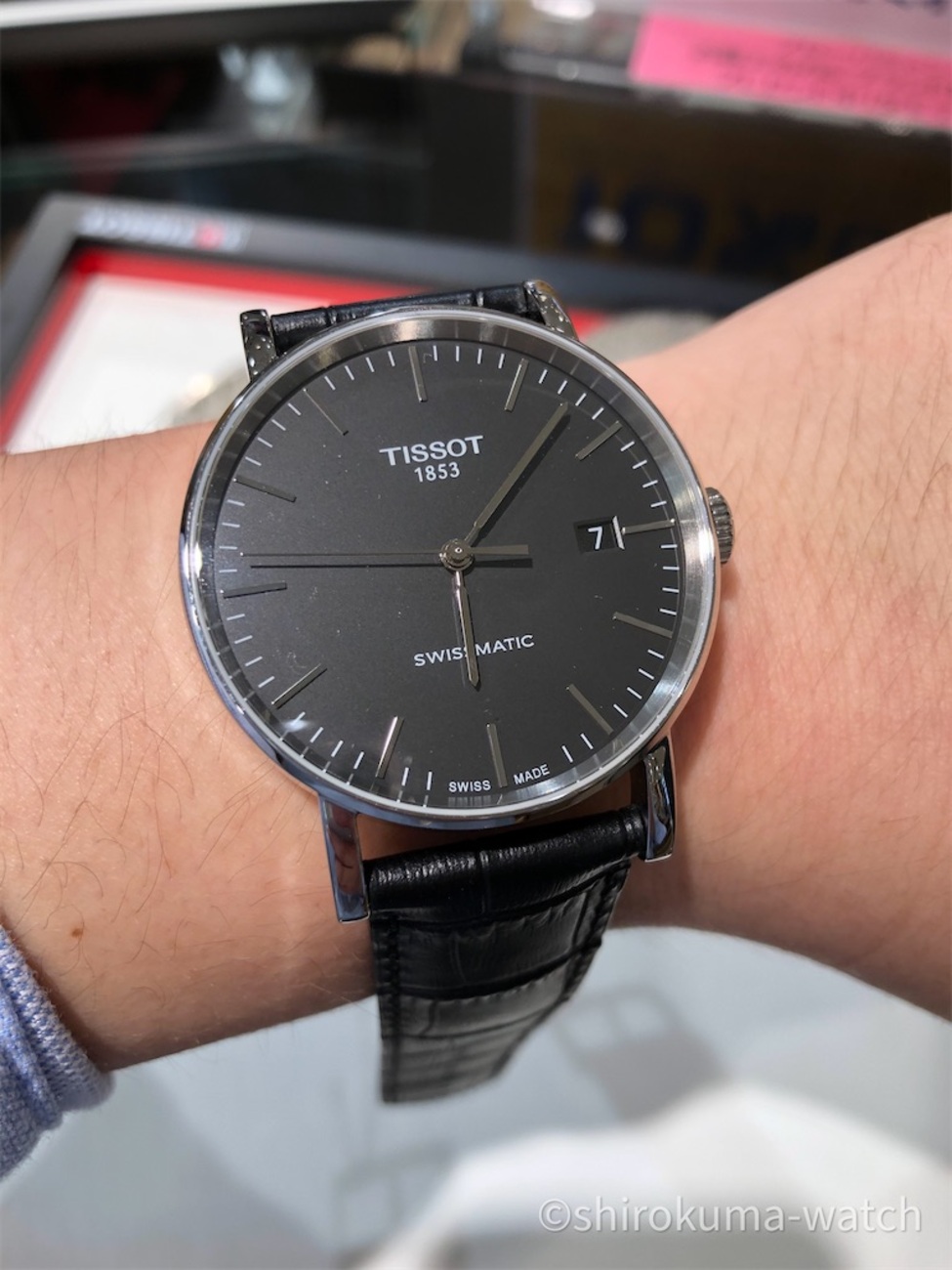 未使用】TISSOT ティソ エブリタイム スモール スイス製 未使用】TISSOT ティソ エブリタイム スモール スイス製