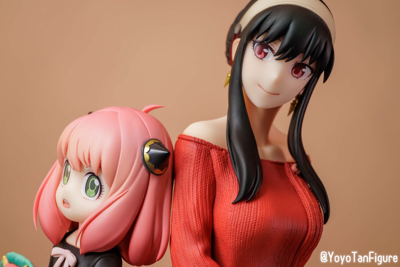 フィギュアお迎え スパイファミリー アーニャ&ヨル 1/7スケール 
