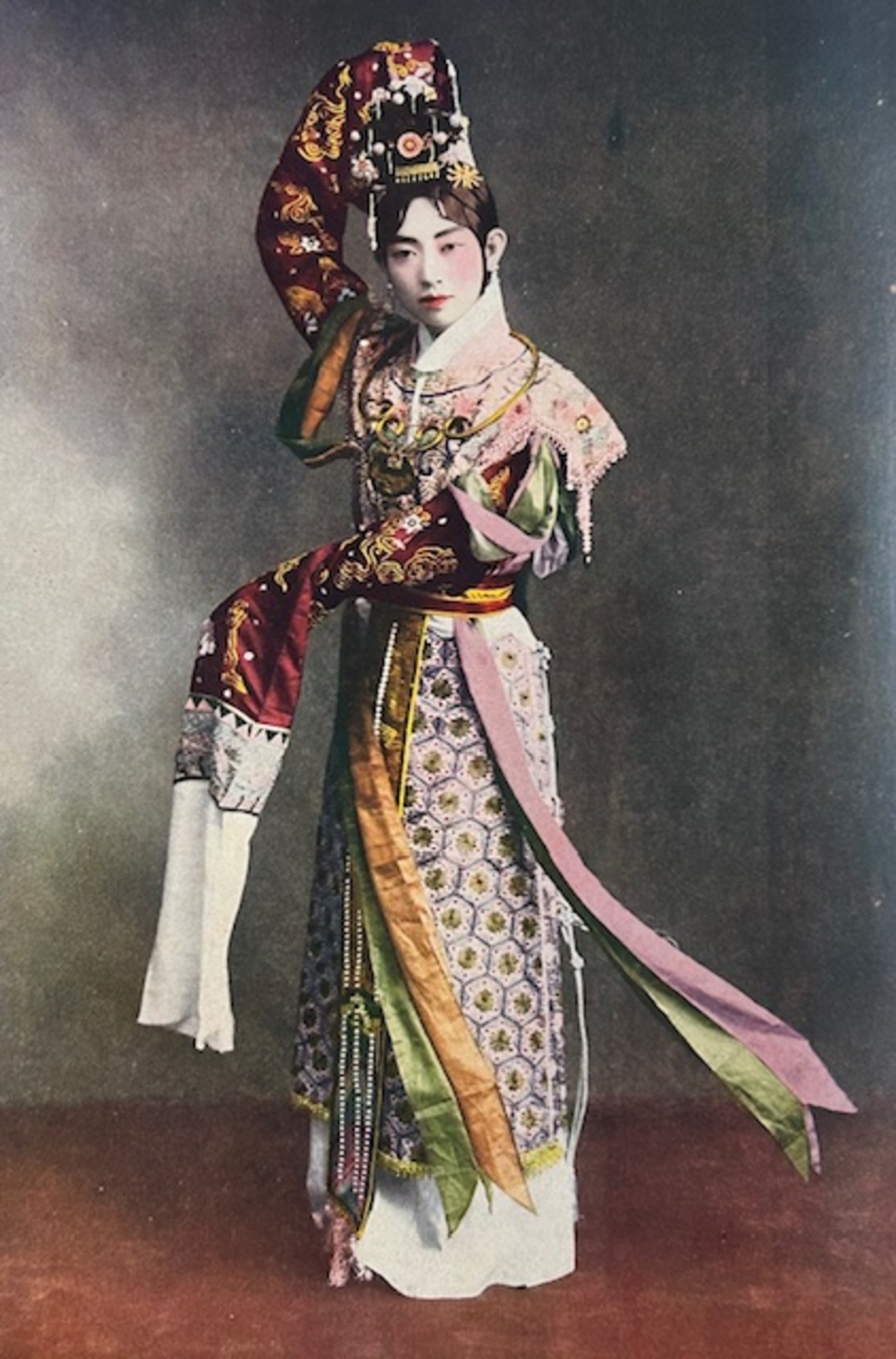 貴重　戦前　中国　京劇　梅蘭芳　絵葉書　3枚 梅蘭芳の「嫦娥」「黛玉葬花」）」 （1924） - 蔵書目録 Archive Blog