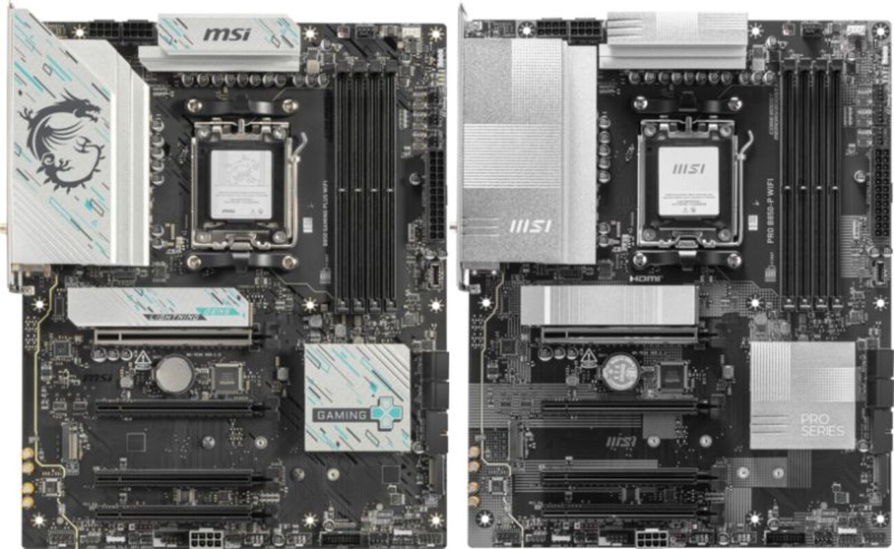 MSIの最新マザーボード「B850 GAMING PLUS WIFI」「PRO B850-P WIFI 