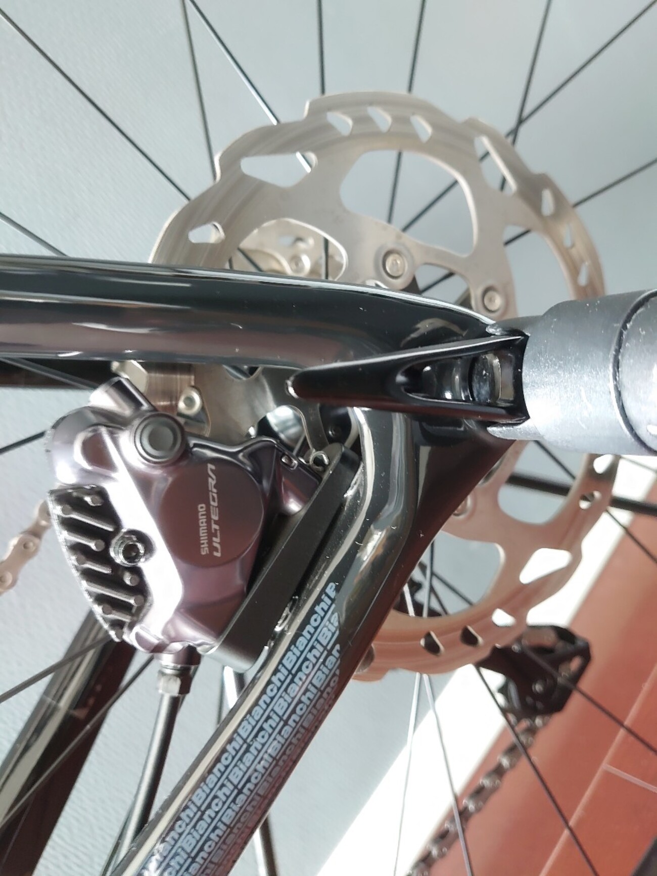 交換】ディスクローターを160mmから140mmに交換しました - 気分転換は 