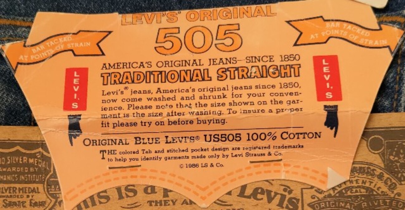 ヴィンテージ70〜80&#39;s LEVI&#39;S 501 ジーンズ　(匿名配送) LEVI'S 501ZXX JEANS（W34L34/DEADSTOCK） - 古着屋 ｜ mushroom