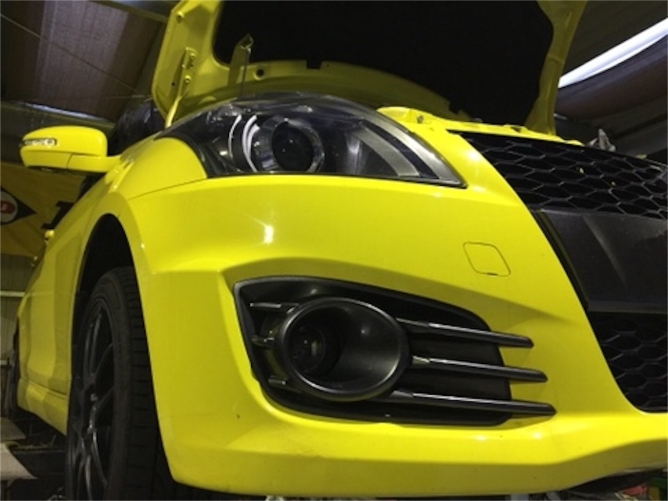 ZC32 スイフト トラスト エキマニ＆触媒 排気漏れ修理 - マルチ 