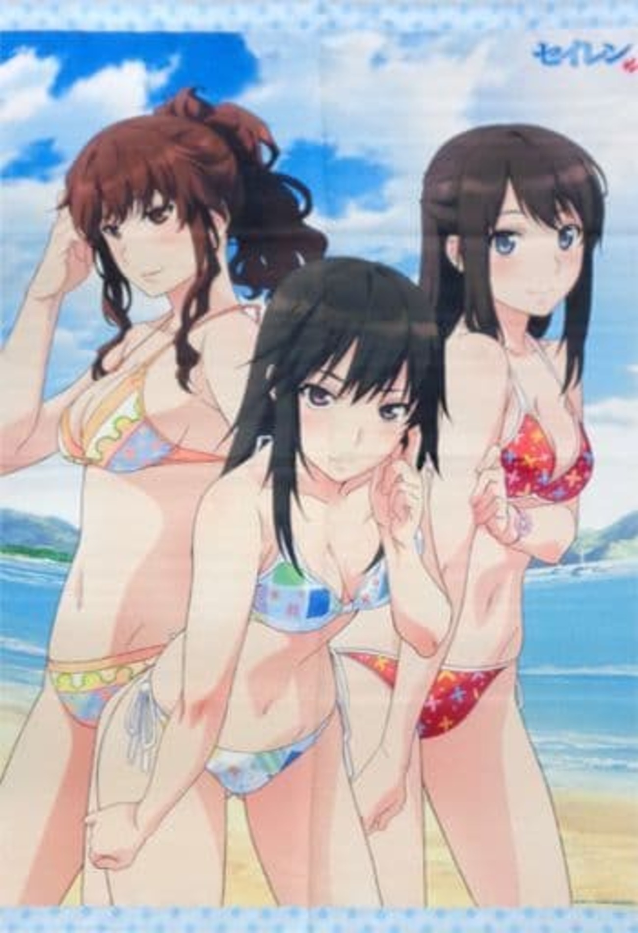 今常木耀＆桧山水羽＆宮前透 描き下ろしB1タペストリー 「Blu-ray 