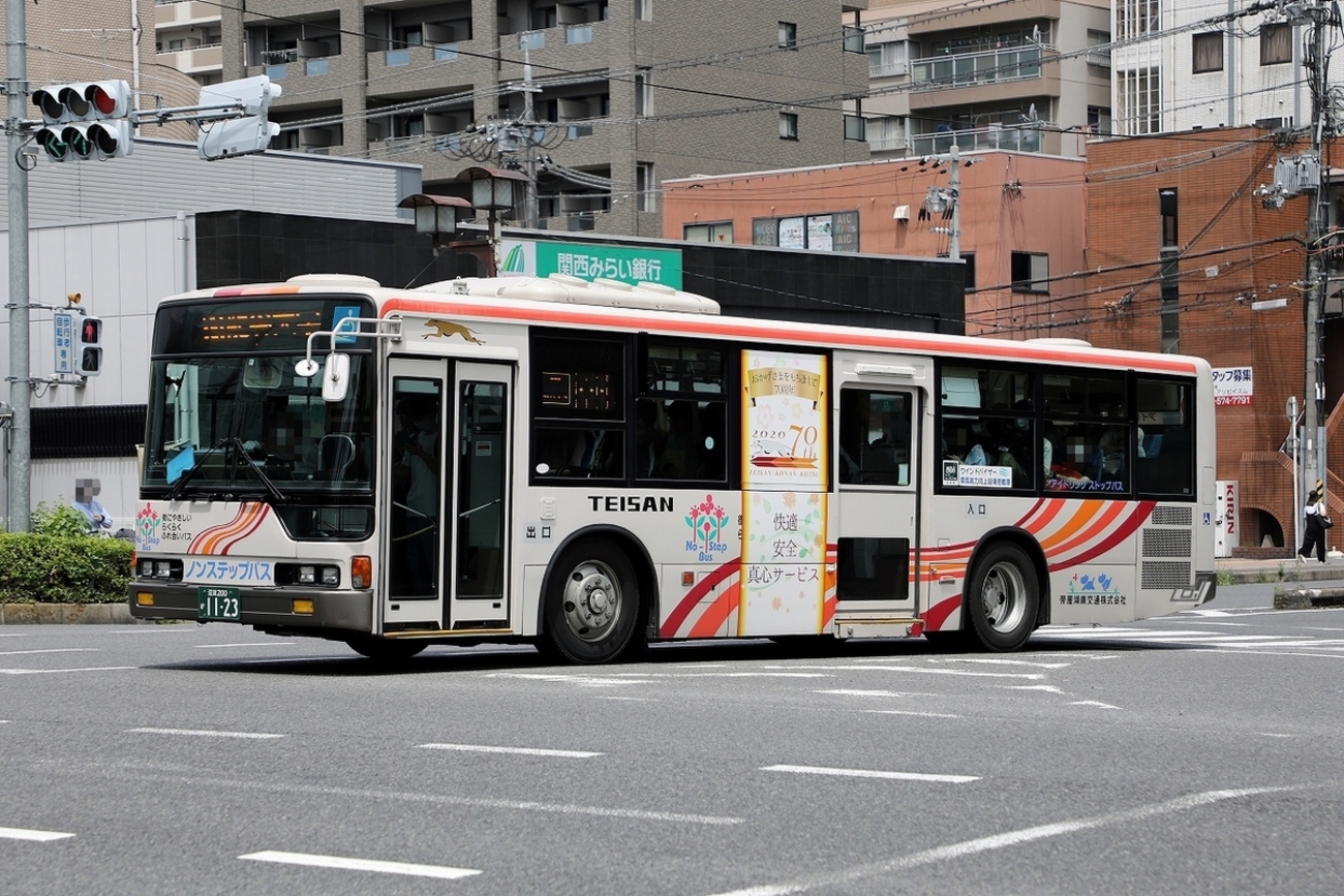 帝産湖南交通 / 滋賀200か 1123 （元・横浜市交通局） - バス道楽 別館♨