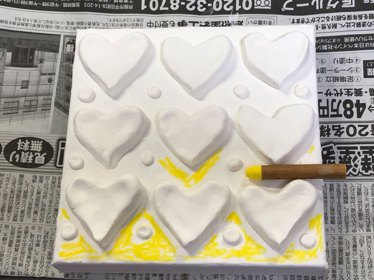 紙粘土　立体アート　アート　立体絵画　絵画 粘土立体絵画 - ショップ Weave Yard ウォールデコ・壁紙 - Pinkoi