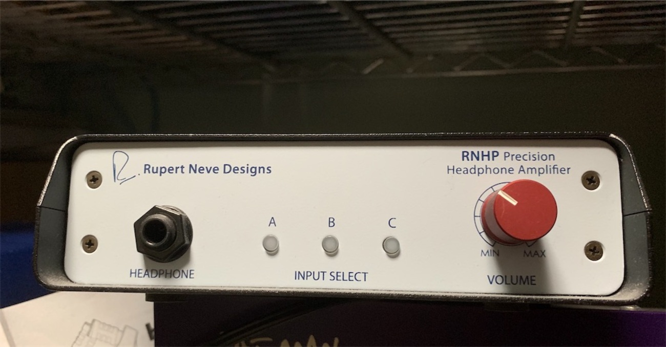 RNHP (リファレンス・ヘッドフォンアンプ) RUPERT NEVE DESIGNS RNHP (リファレンス・ヘッドフォンアンプ) RUPERT NEVE DESIGNS