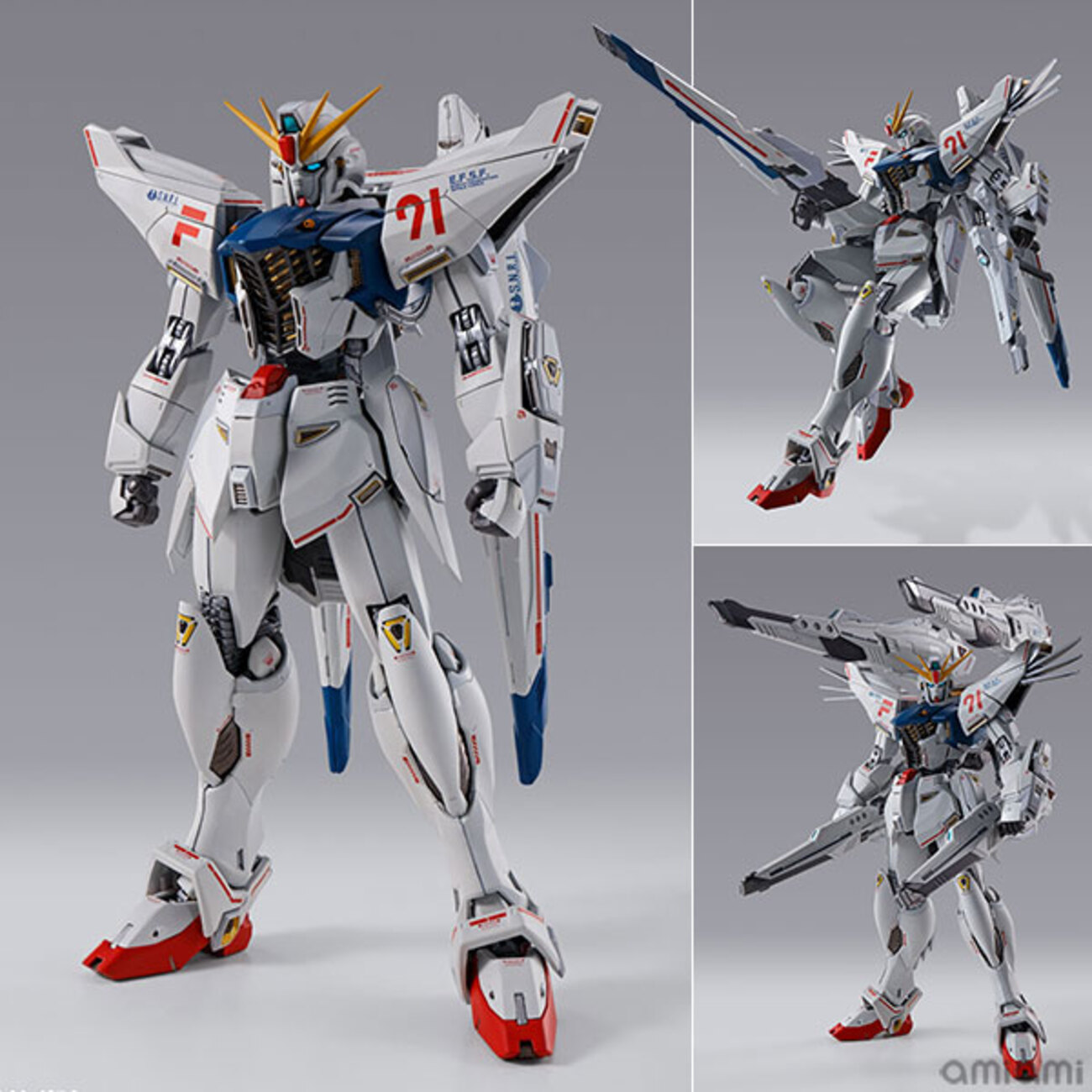 ガンダムF91】METAL BUILD『ガンダムF91 CHRONICLE WHITE Ver.』可動 